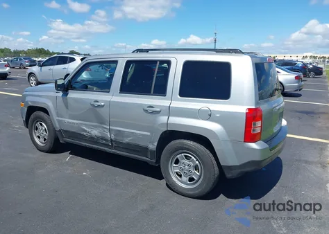 2012 Jeep Patriot Sport из США, поврежденный, VIN 1C4NJPBA4CD605864